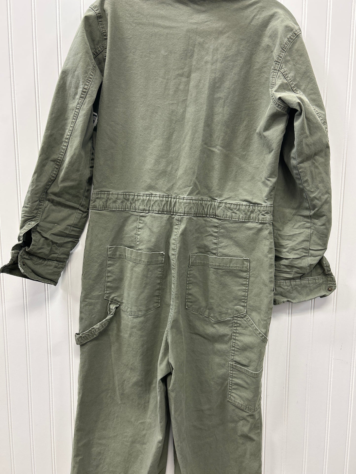 Jumpsuit By Universal Thread In Green Denim, Size:6