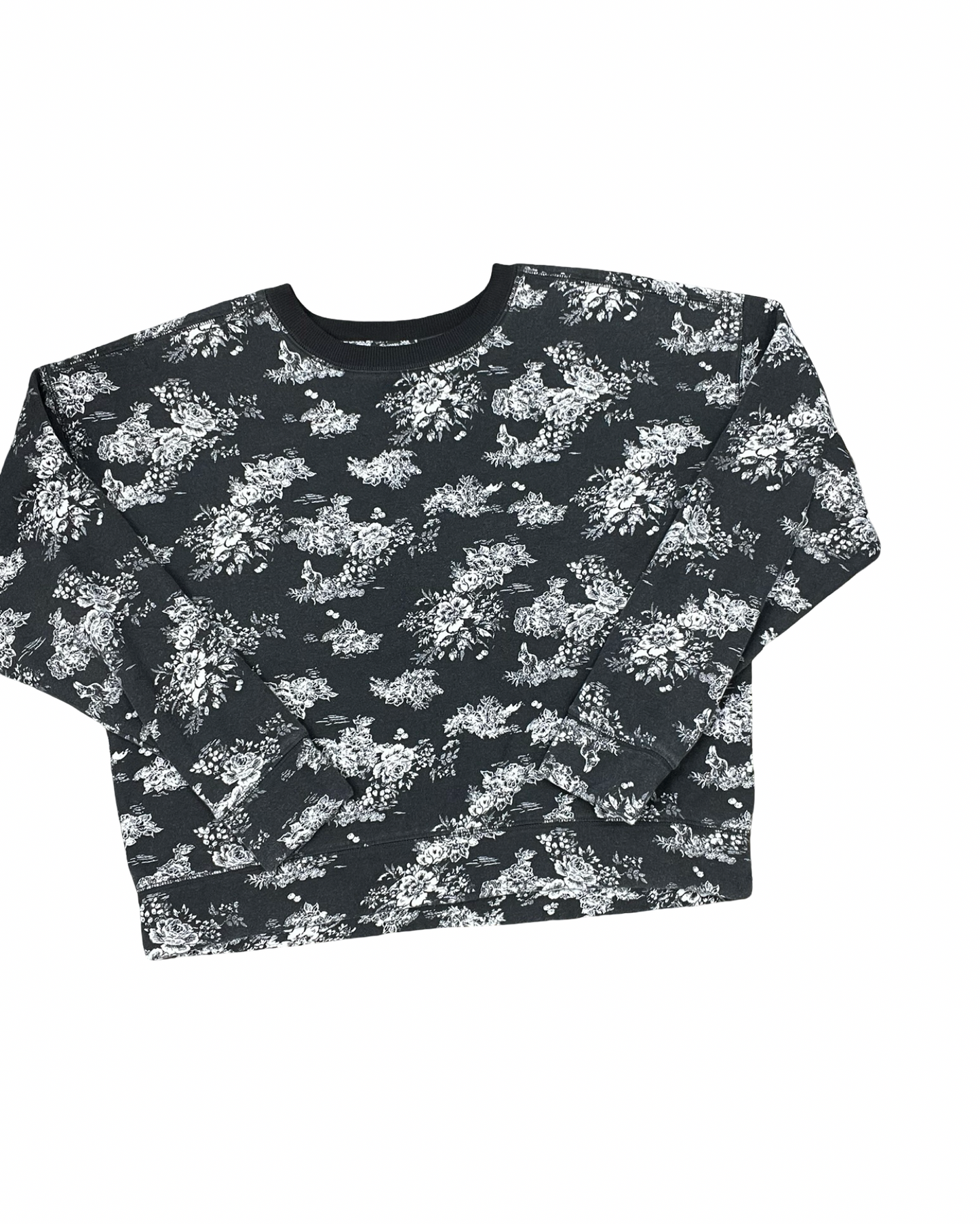 Sweatshirt Collar By Universal Thread In Black & White, Size:Xl