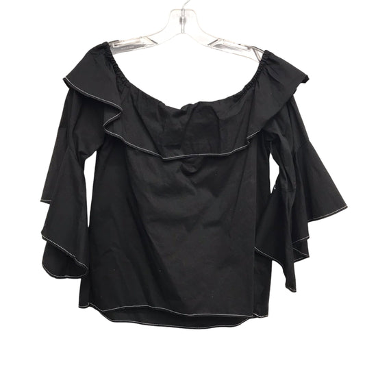 Top 3/4 Sleeve By Inc In Black, Size:S