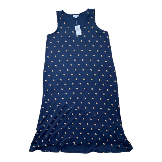 Dress Casual Maxi By J. Jill In Polkadot Pattern, Size:S