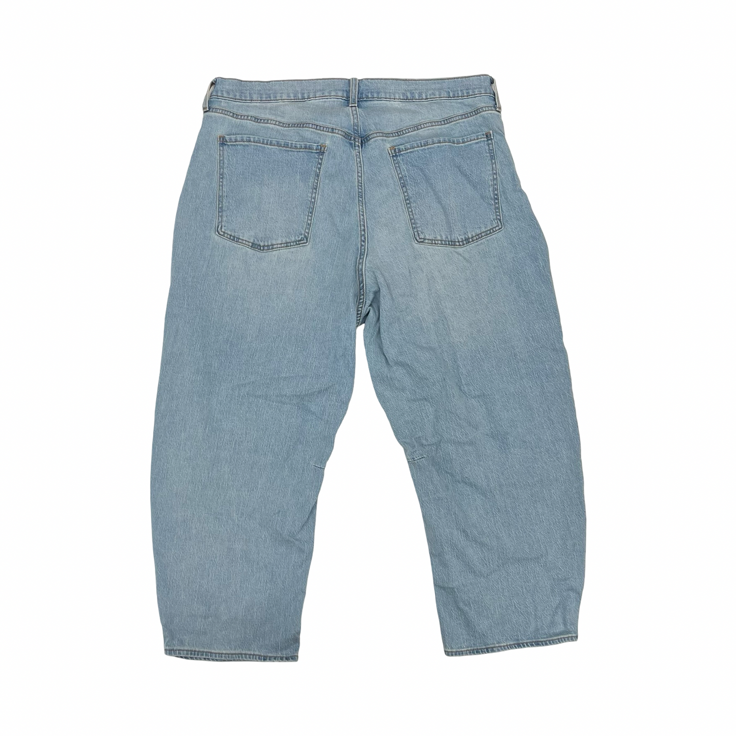Jeans Straight By Old Navy In Blue Denim, Size:18