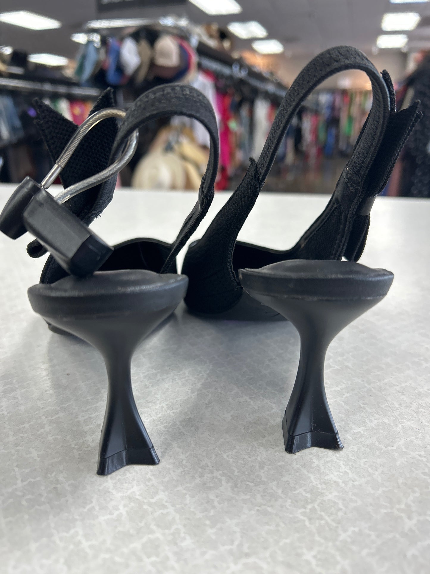 Shoes Heels Kitten By Clothes Mentor In Black, Size:6.5