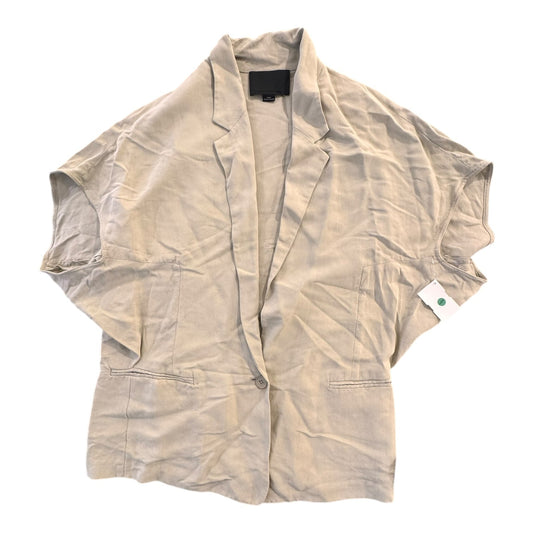 Blazer Luxury Designer By Alexander Wang In Beige, Size:4