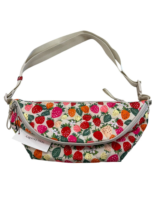 Belt Bag By Vera Bradley In Pink & Tan, Size:Medium
