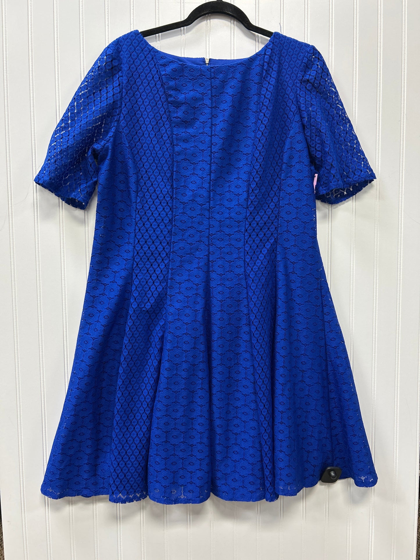 Dress Casual Midi By Dannyandnicole In Blue, Size:18