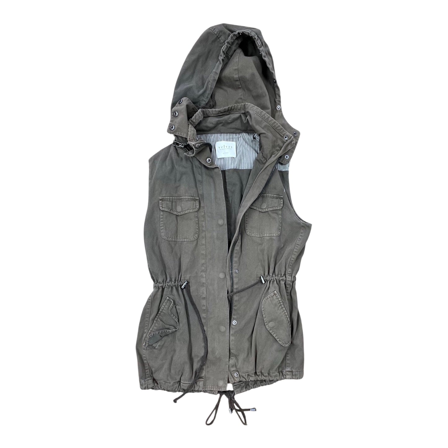 Vest Other By Velvet By Graham & Spencer In Green, Size:M