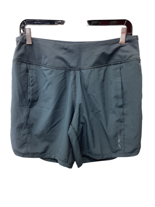 Athletic Shorts By Brooks In Grey, Size:M