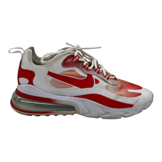 Shoes Sneakers By Nike In Red & White, Size:8.5