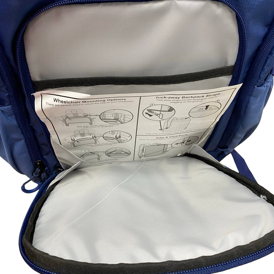 Backpack By Cmb In Blue, Size:Medium