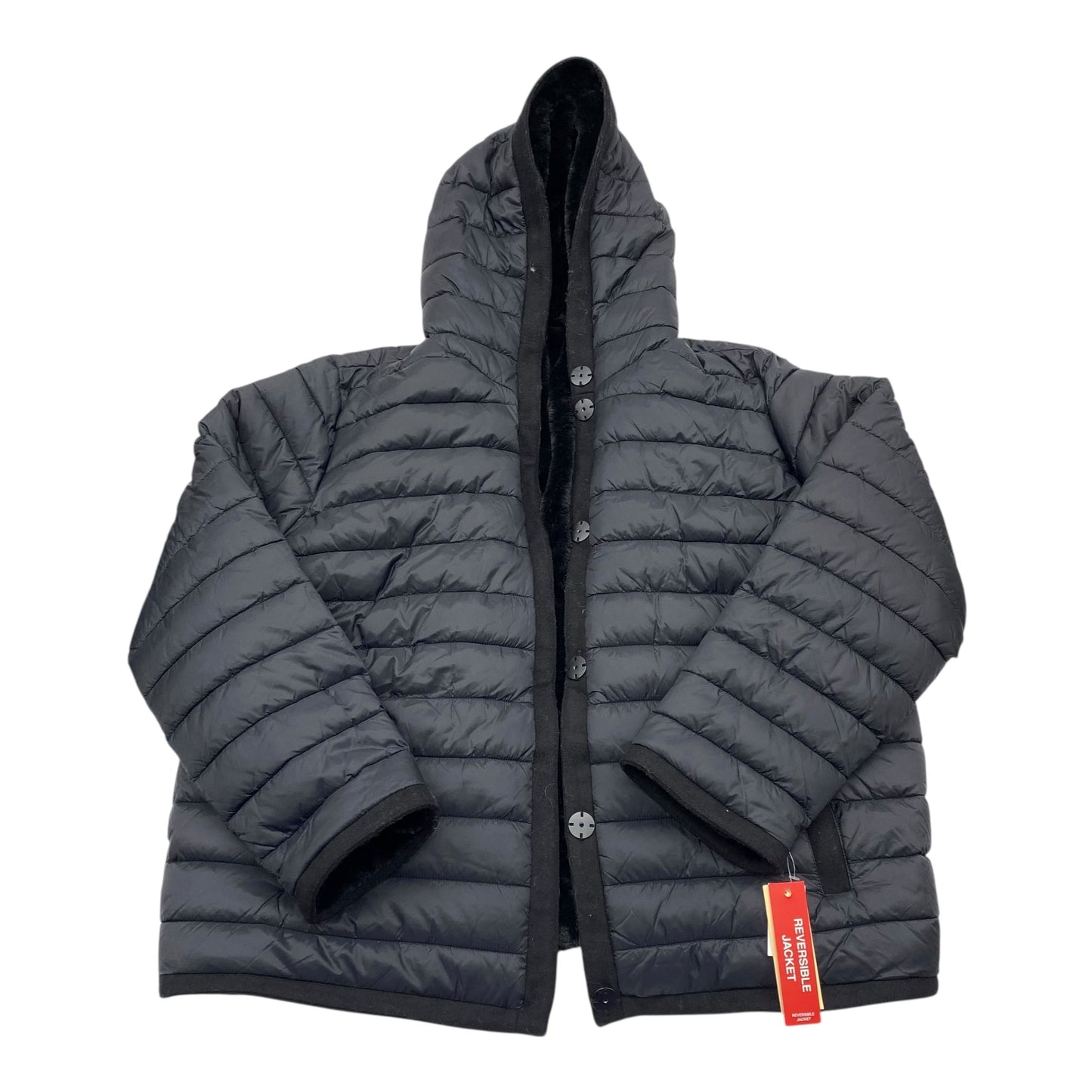 Coat Designer By Rebecca Minkoff In Black, Size:Xl