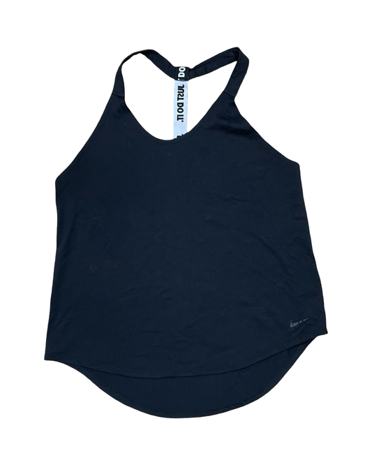 Athletic Tank Top By Nike In Black, Size:M