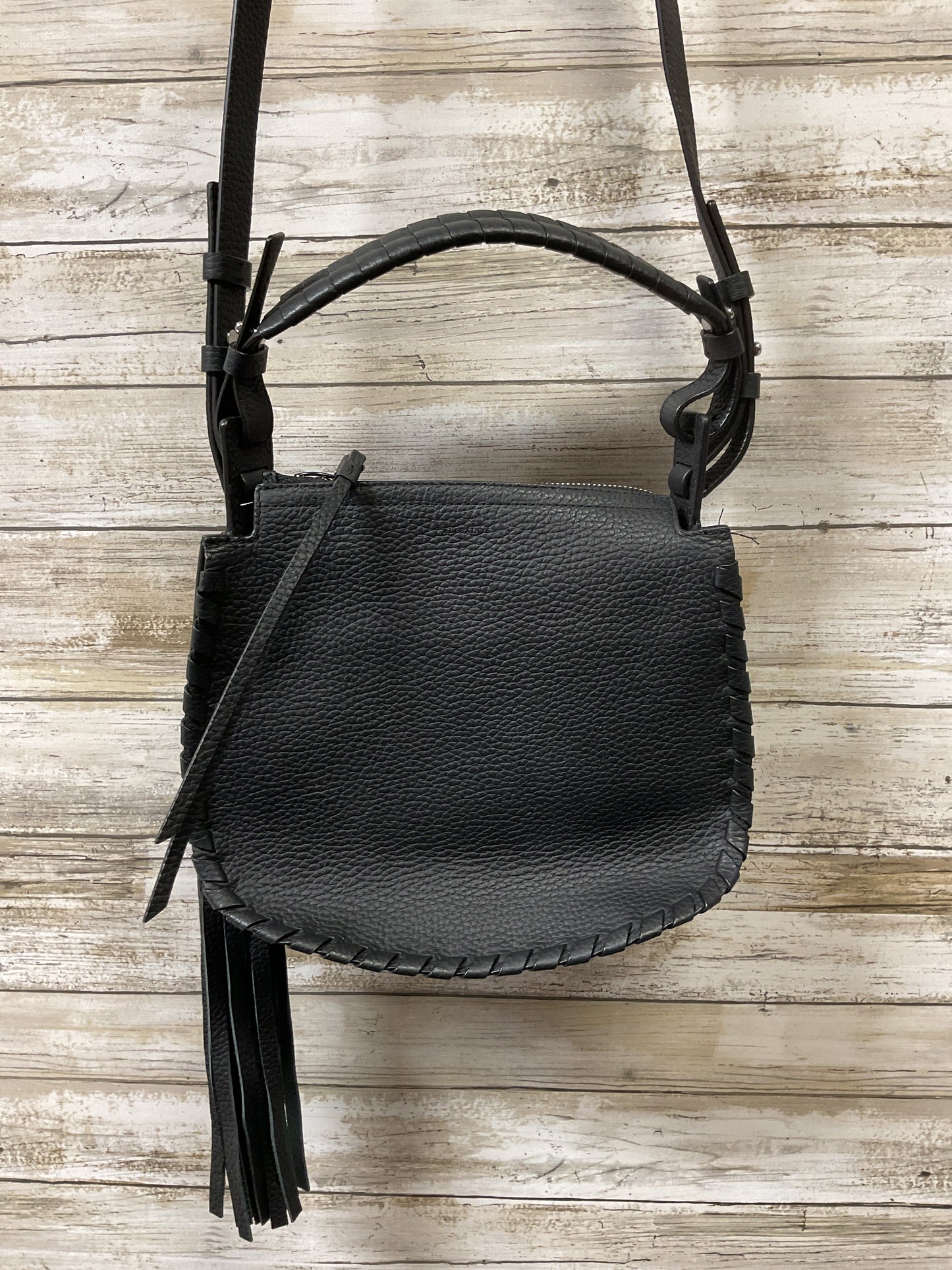 Handbag Designer By All Saints In Black, Size:Small