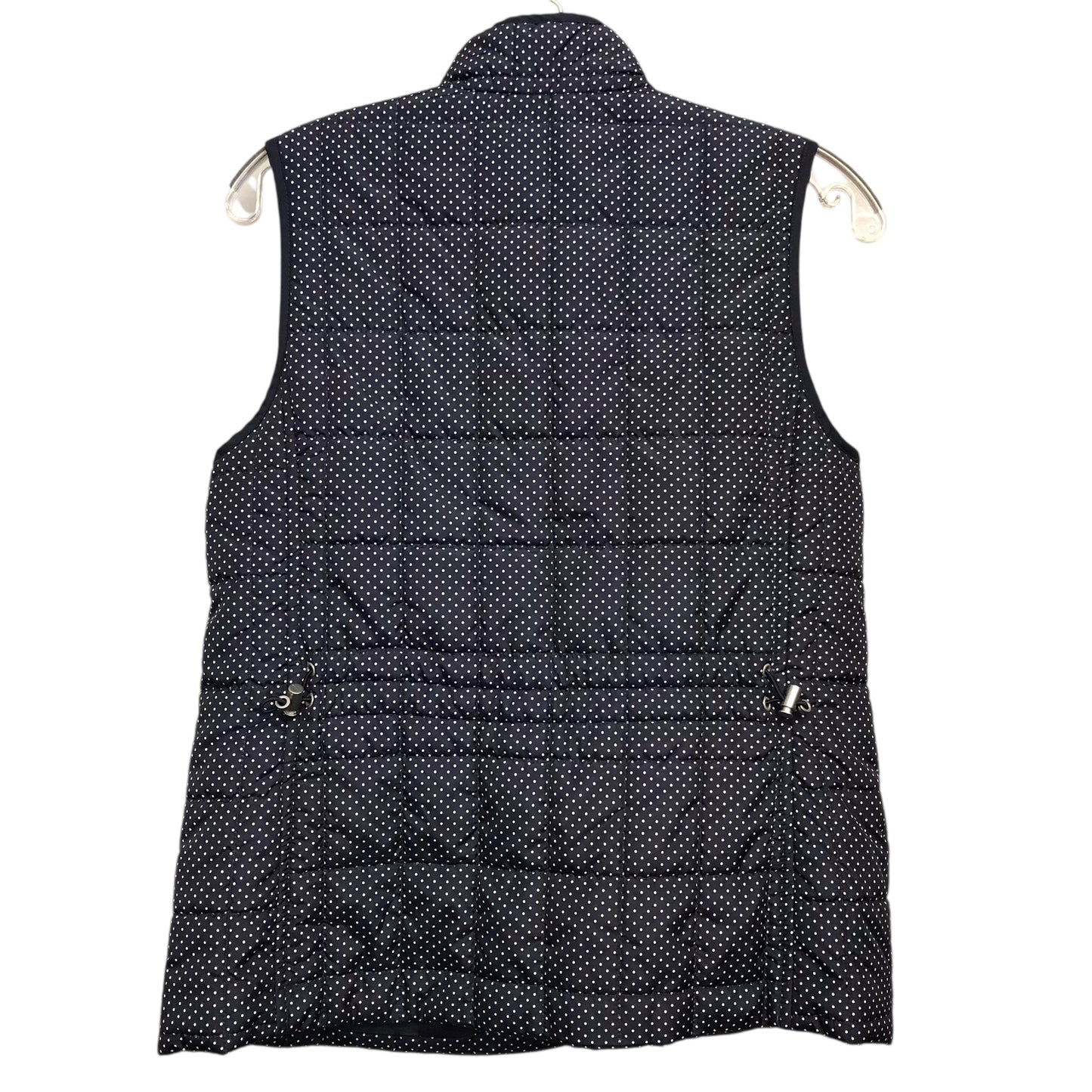 Vest Puffer & Quilted By Croft And Barrow In Polkadot Pattern, Size:S
