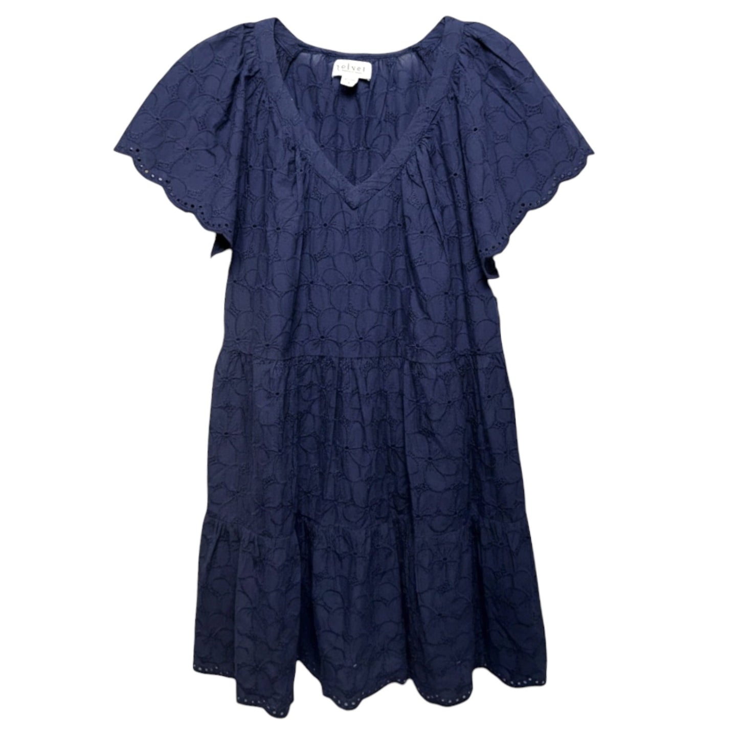 Dress Casual Short By Velvet By Graham & Spencer In Navy, Size: S