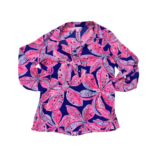 Top Ls Designer By Lilly Pulitzer In Multi, Size:L