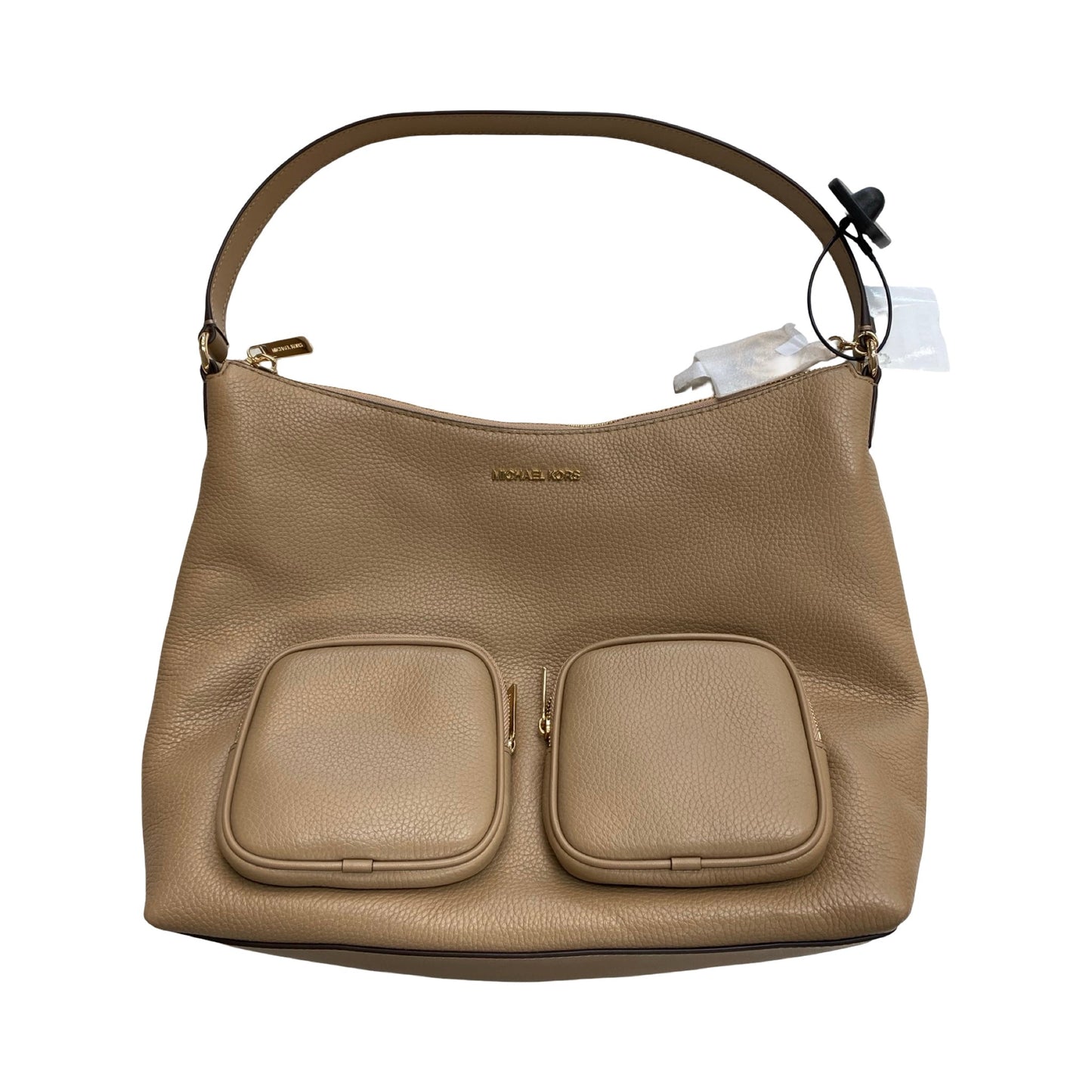 Handbag Designer By Michael Kors In Tan, Size:Medium