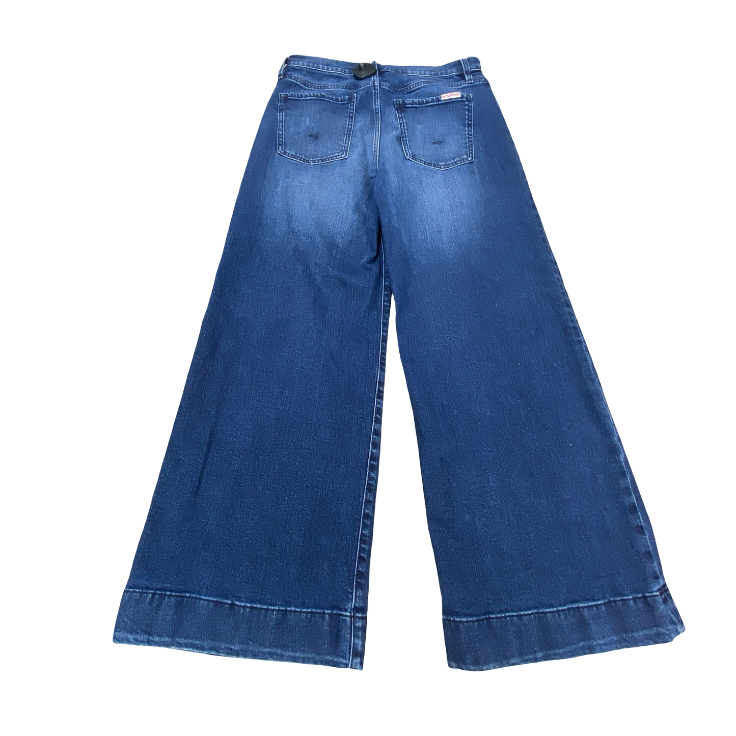 Jeans Wide Leg By Hudson In Blue Denim, Size:6