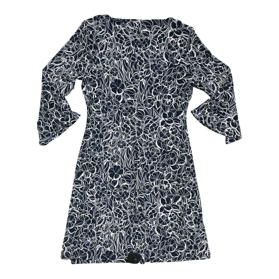 Dress Party Short By Tommy Hilfiger In Blue & White, Size:8