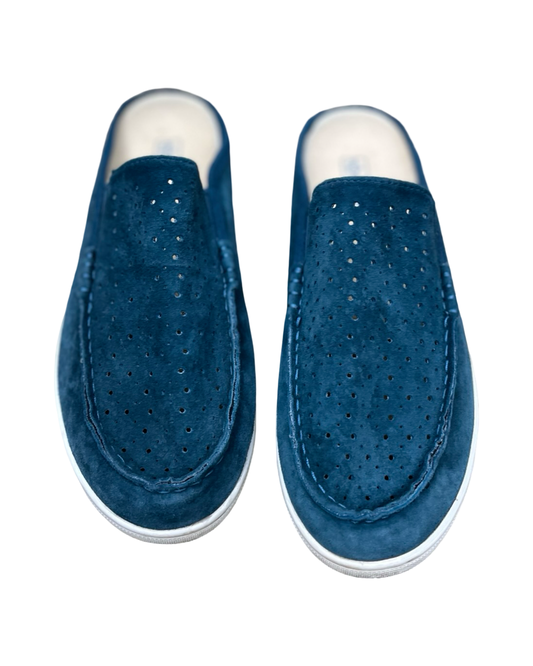 Shoes Flats By Spenco In Teal, Size:7.5