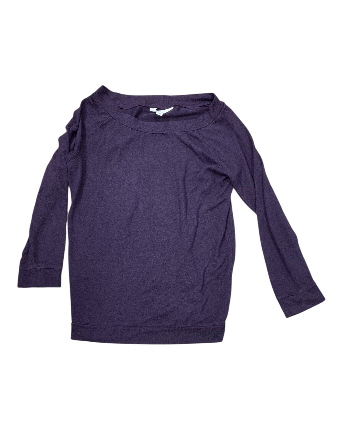 Top 3/4 Sleeve By Market & Spruce In Purple, Size:M