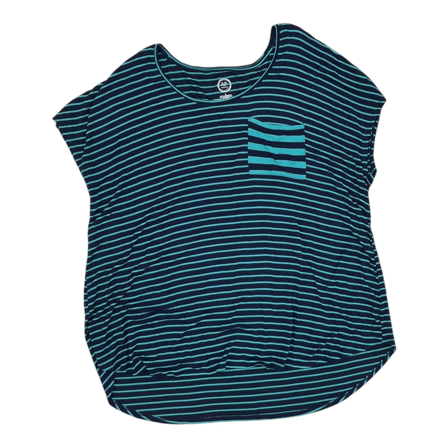 Top Ss By Maurices In Navy, Size:3X