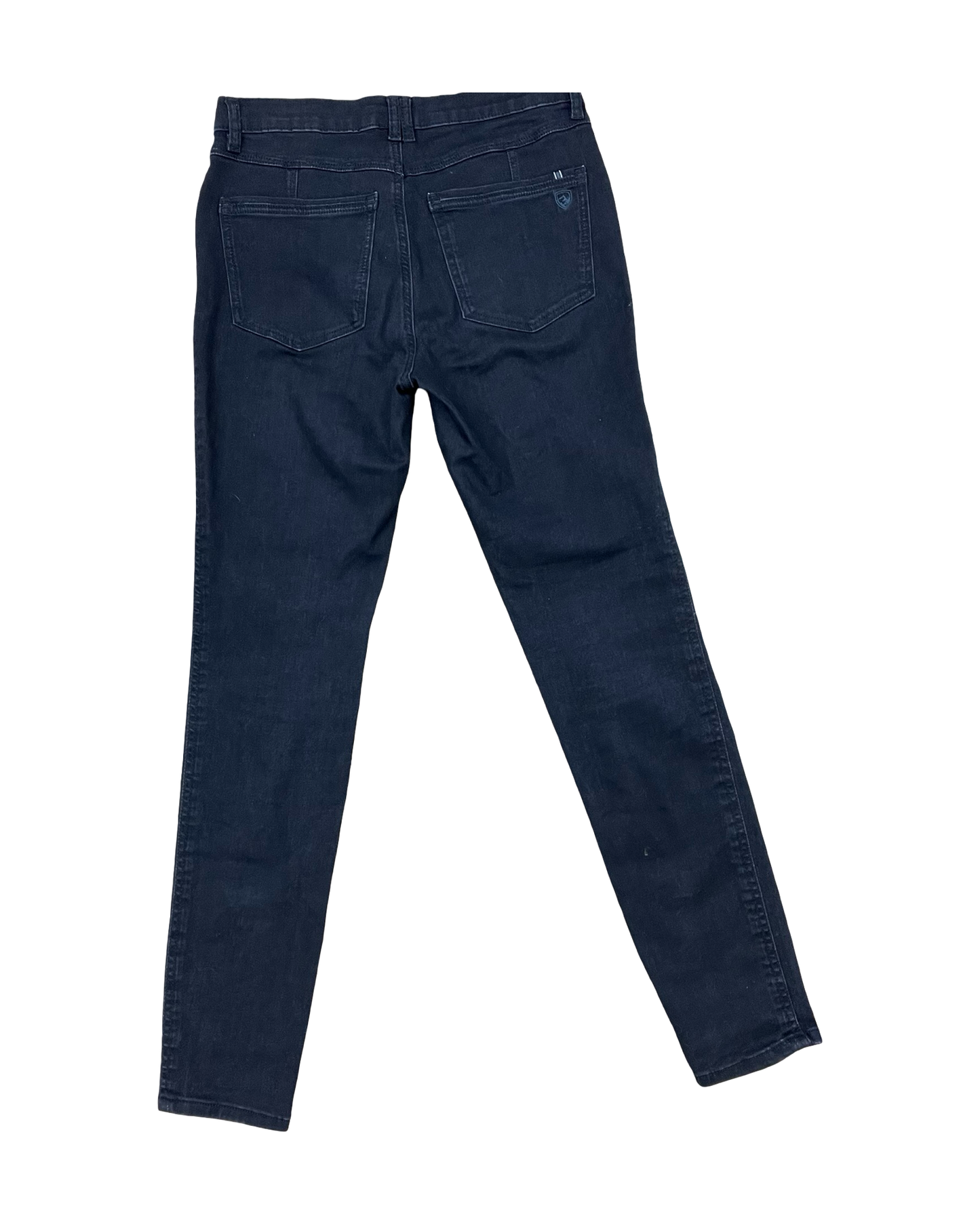 Jeans Skinny By Kuhl In Black Denim, Size:8