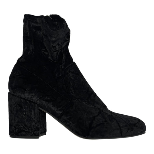 Boots Ankle Heels By Marc Fisher In Black, Size:8.5