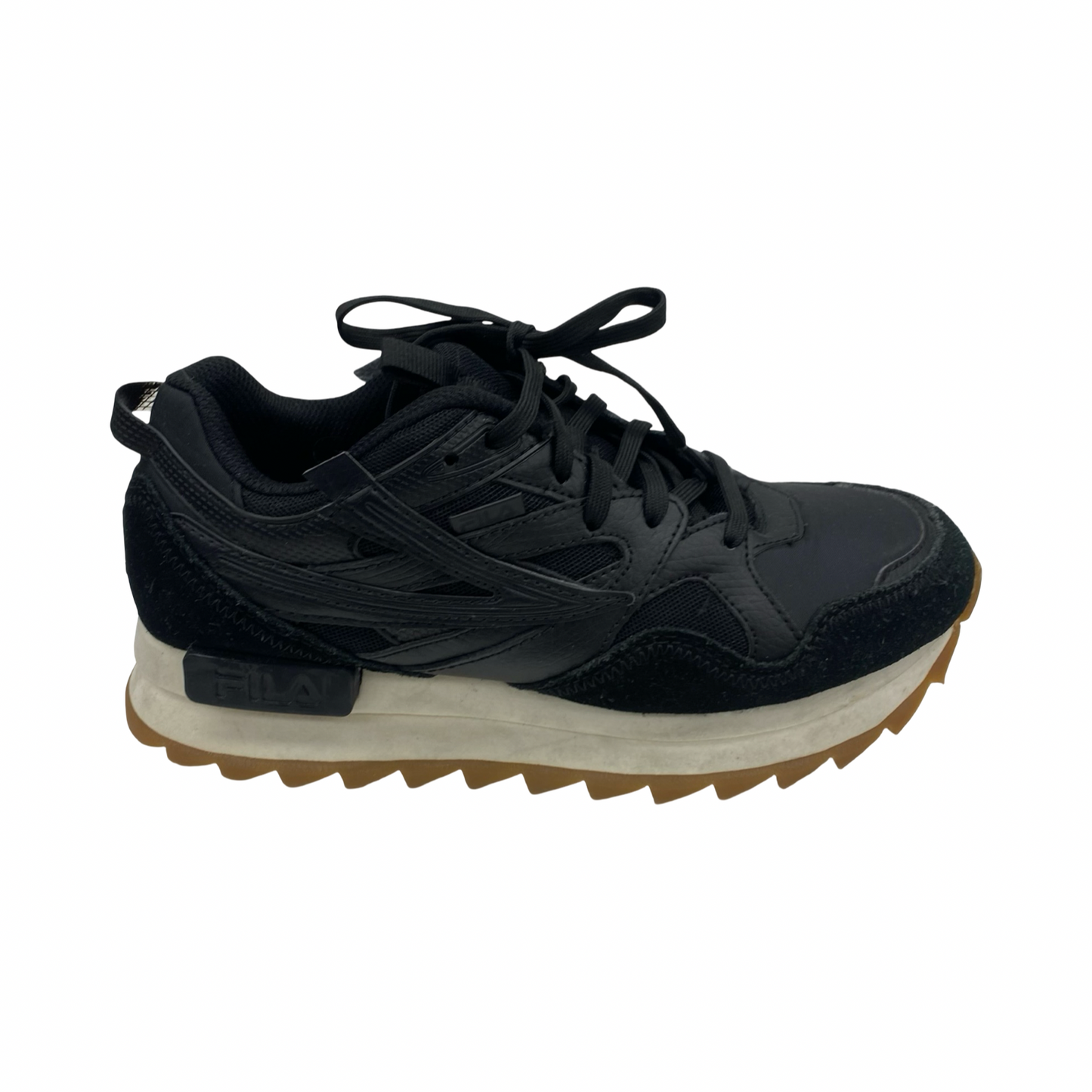 Shoes Athletic By Fila In Black, Size:8