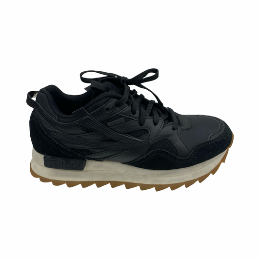 Shoes Athletic By Fila In Black, Size:8