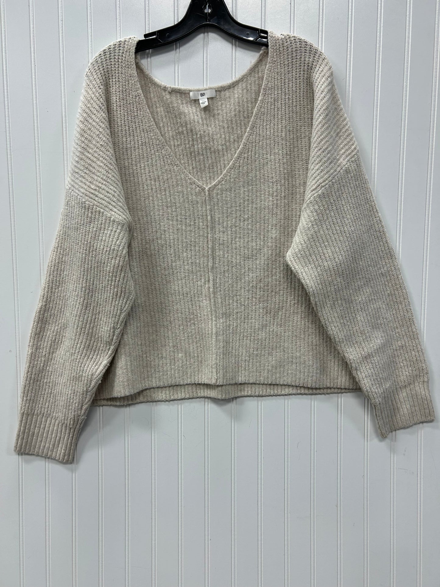 Sweater By Bp In Cream, Size:2X