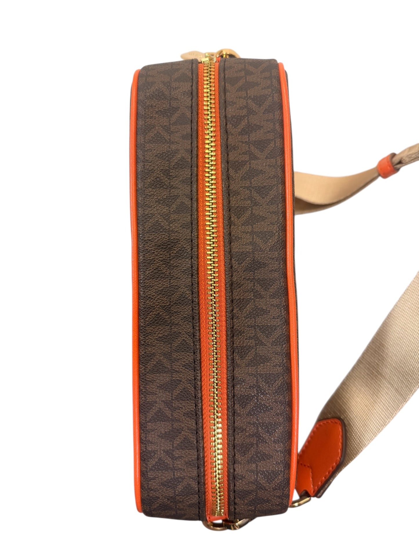 Crossbody Designer By Michael Kors, Size: Medium