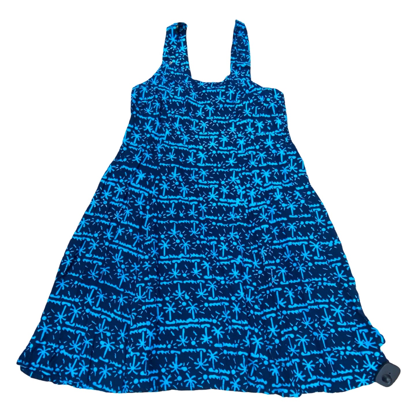 Dress Casual Midi By Bali Batiks In Blue, Size:L
