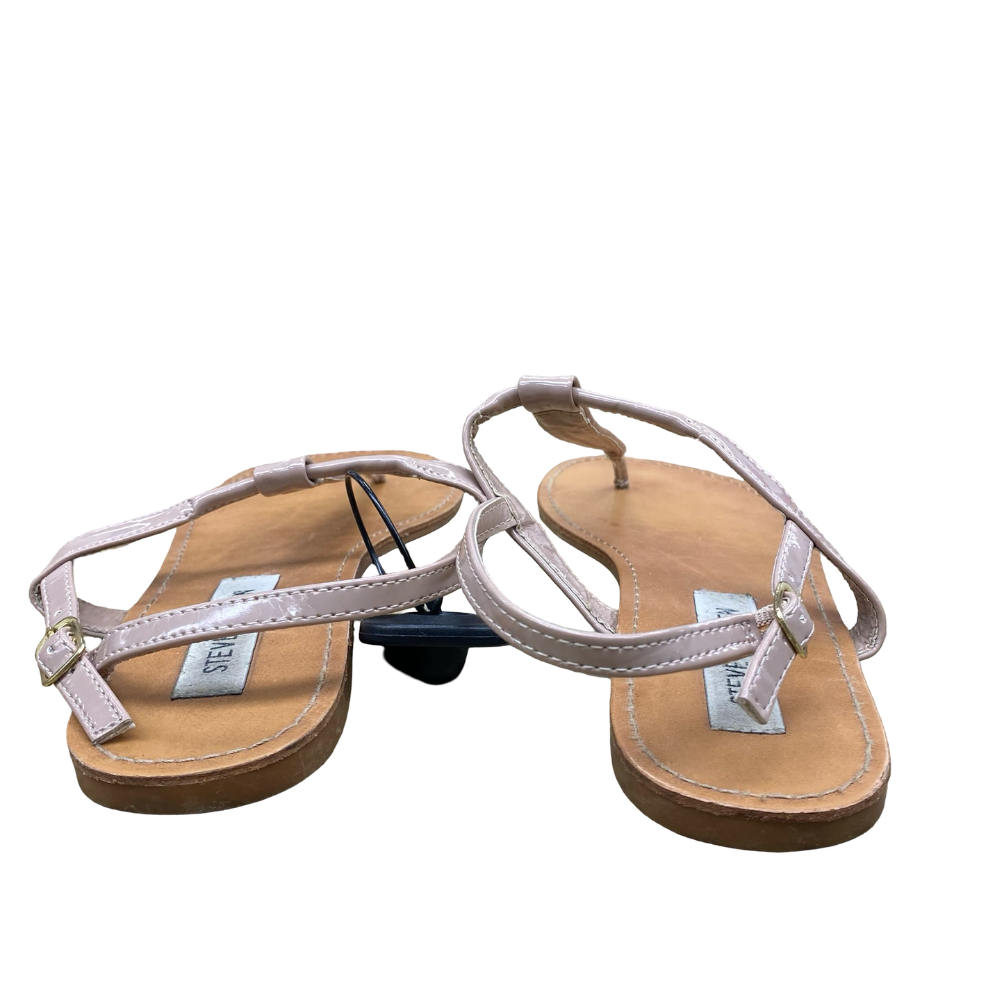 Sandals Flats By Steve Madden In Taupe, Size:8.5