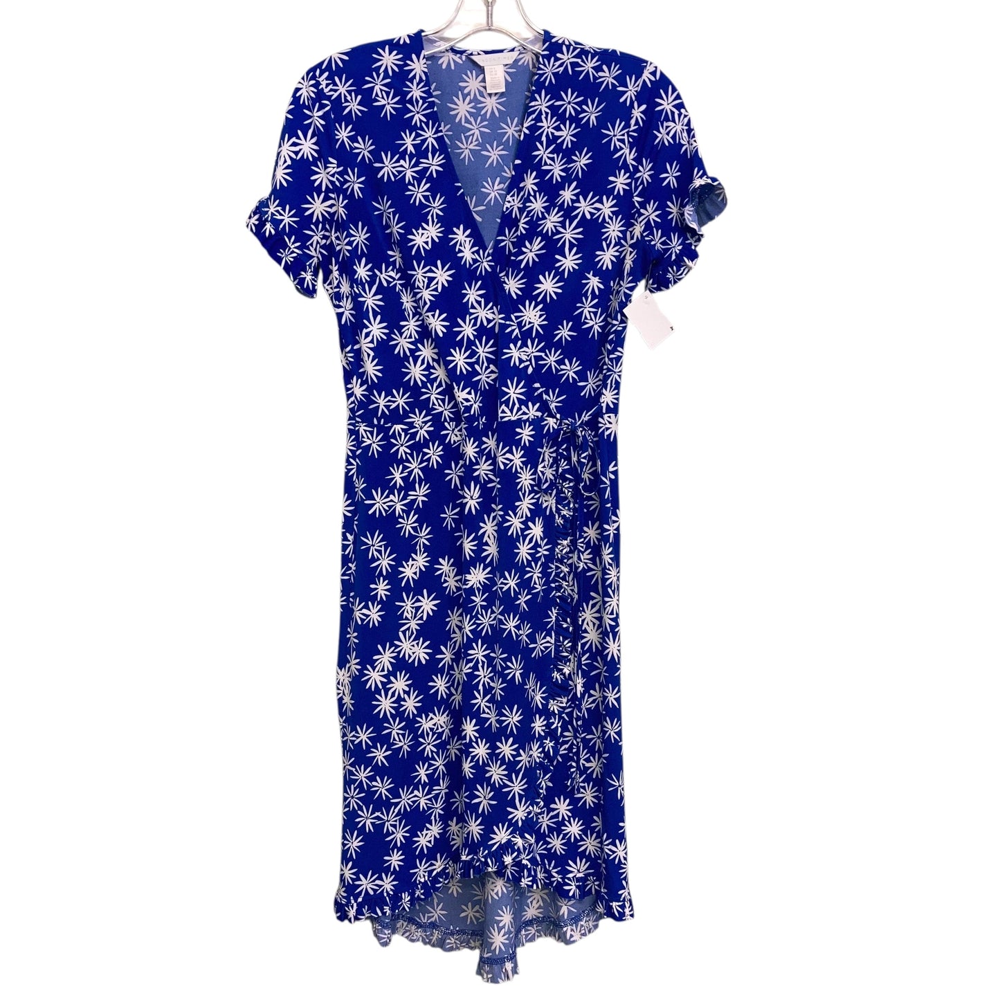 Dress Casual Short By London Times In Blue & White, Size:S