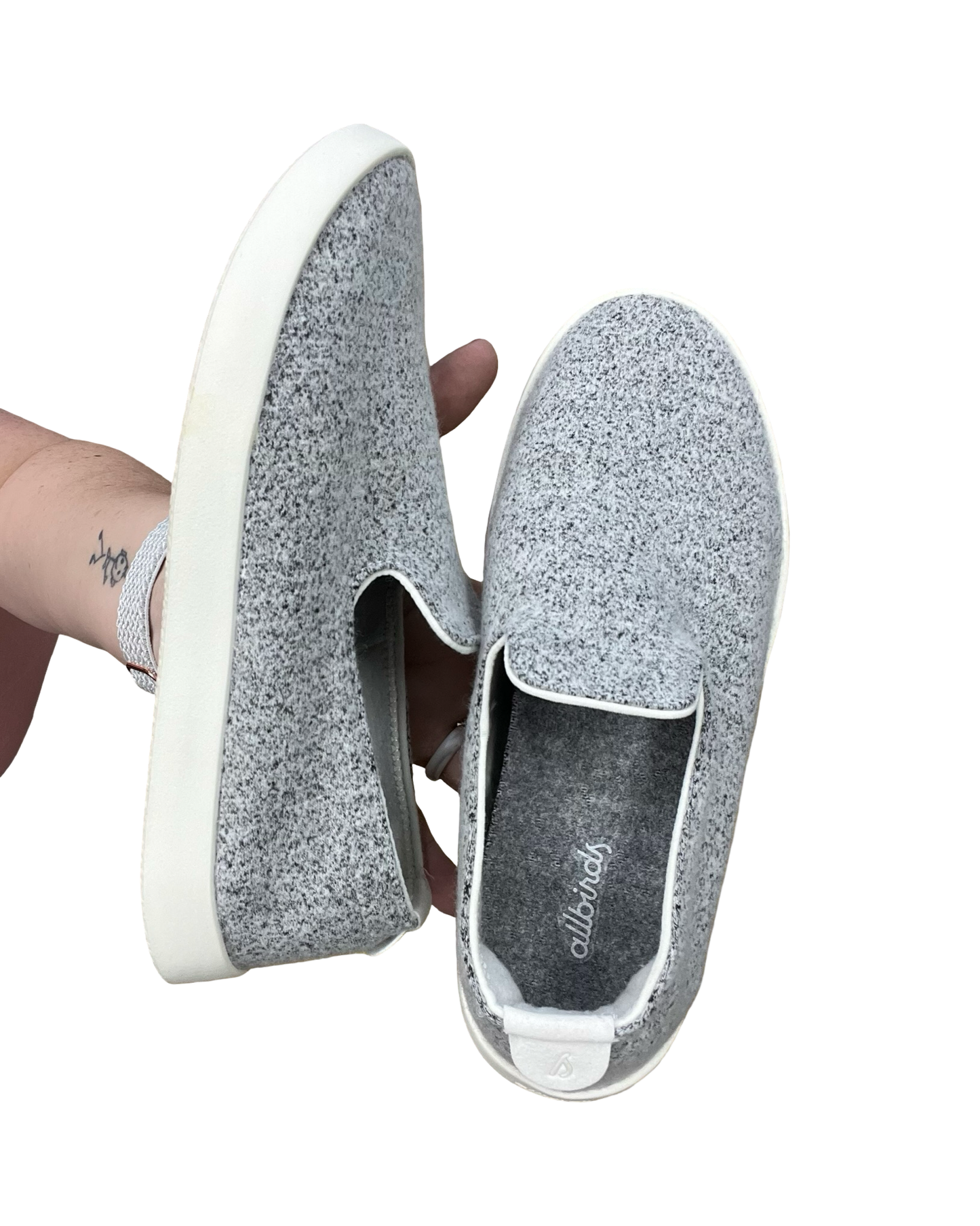 Shoes Flats By Allbirds In Grey, Size:6