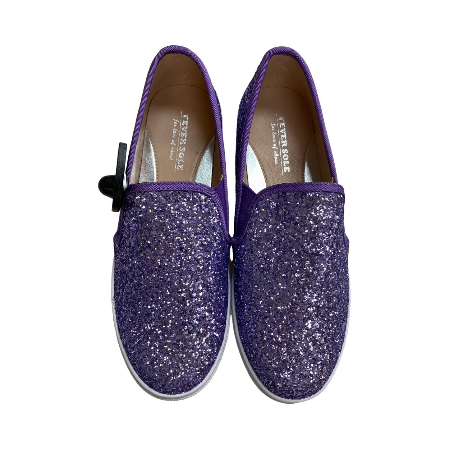 Shoes Flats By Cmc In Purple, Size:8