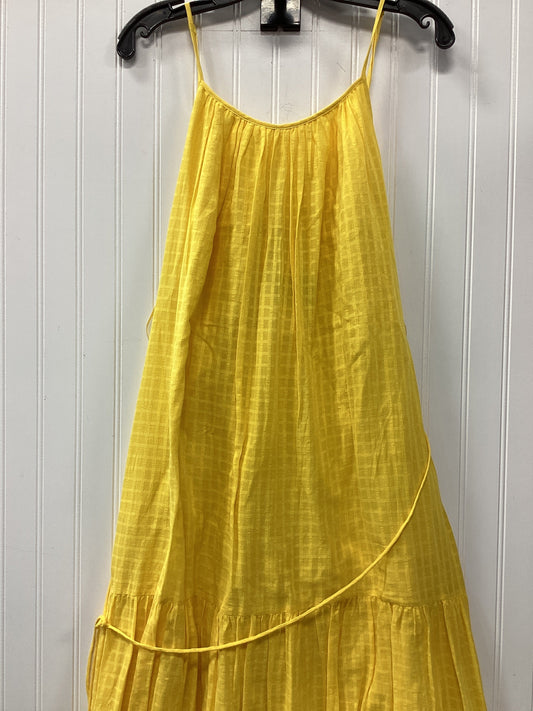 Dress Casual Maxi By Banana Republic In Yellow, Size:S