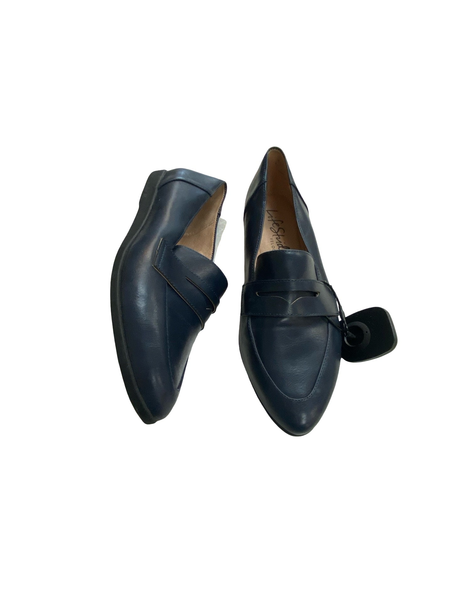 Shoes Flats By Life Stride In Navy, Size:6.5