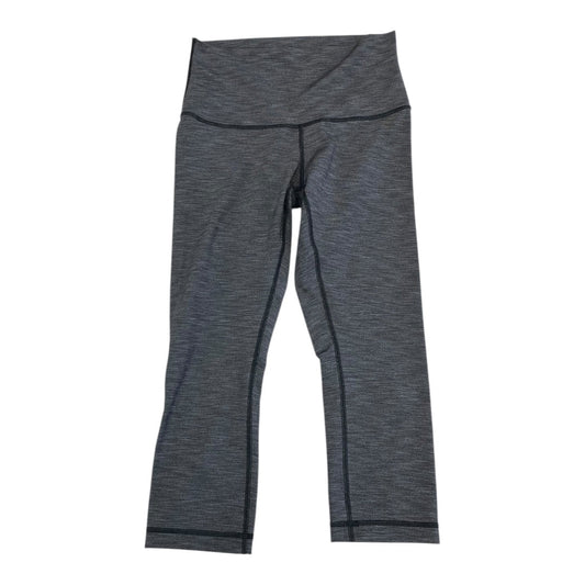 Athletic Capris By Lululemon In Grey, Size:8