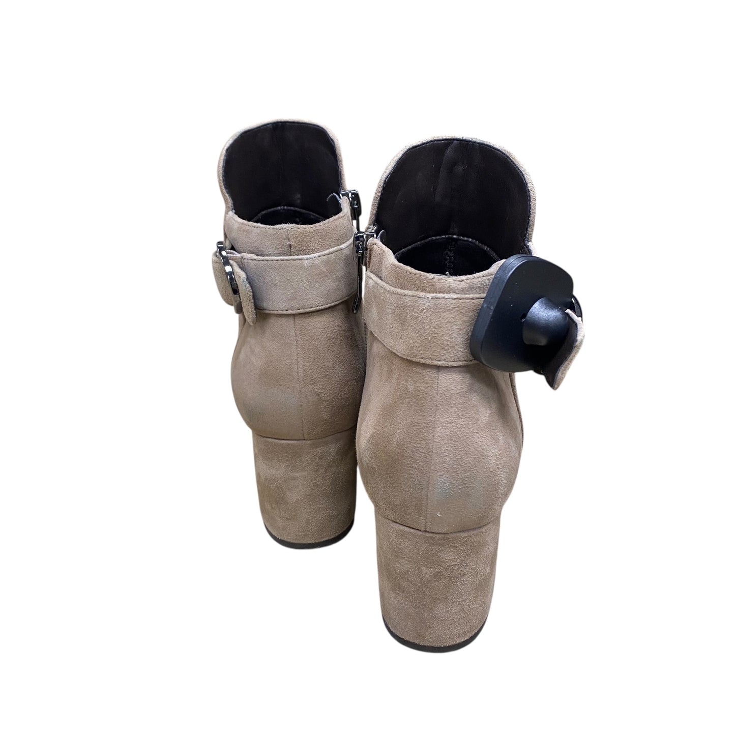 Boots Ankle Heels By Easy Spirit In Tan, Size:7.5