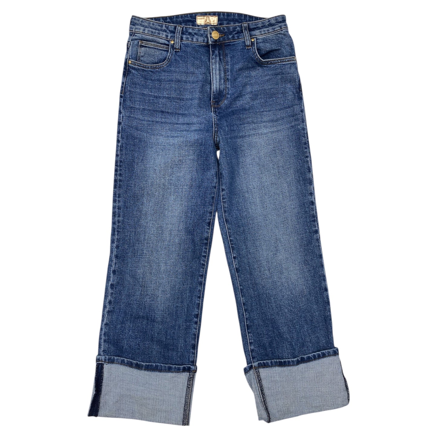 Jeans Wide Leg By Kut In Blue Denim, Size:4