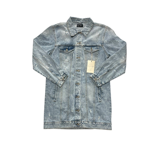 Jacket Denim By Cmc In Blue Denim, Size:L