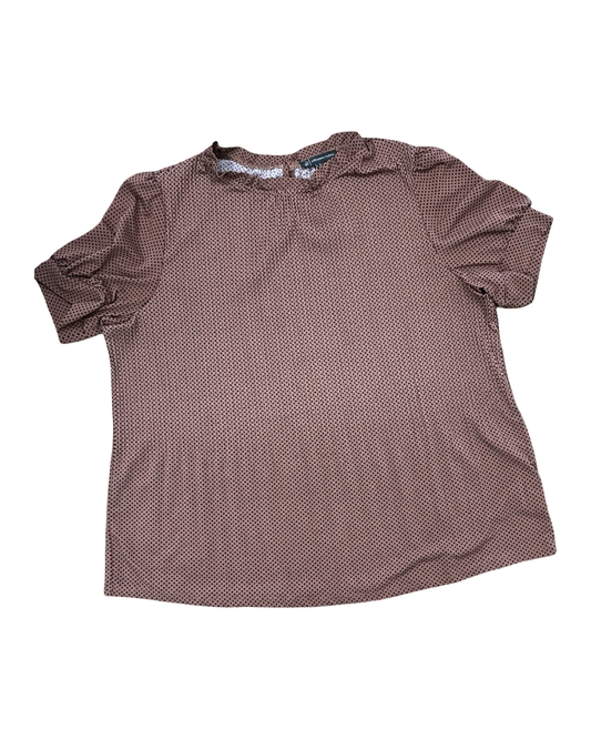 Top Ss By Adrianna Papell In Brown, Size:L