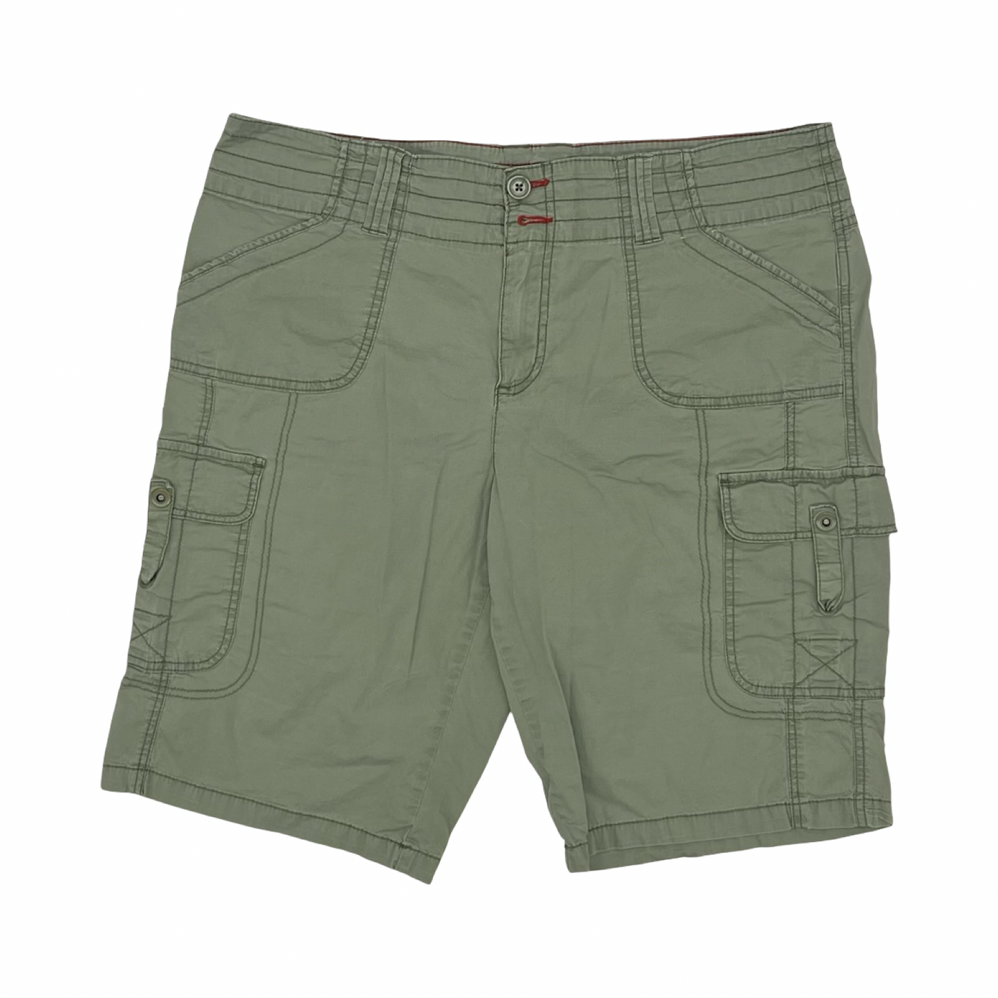 Shorts By Clothes Mentor In Green, Size:14