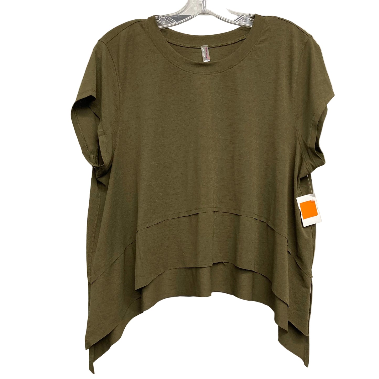 Athletic Top Ss By Free People In Green, Size:L