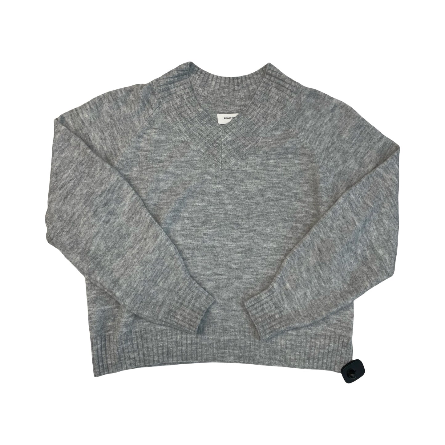 Sweater By Banana Republic In Grey, Size:L