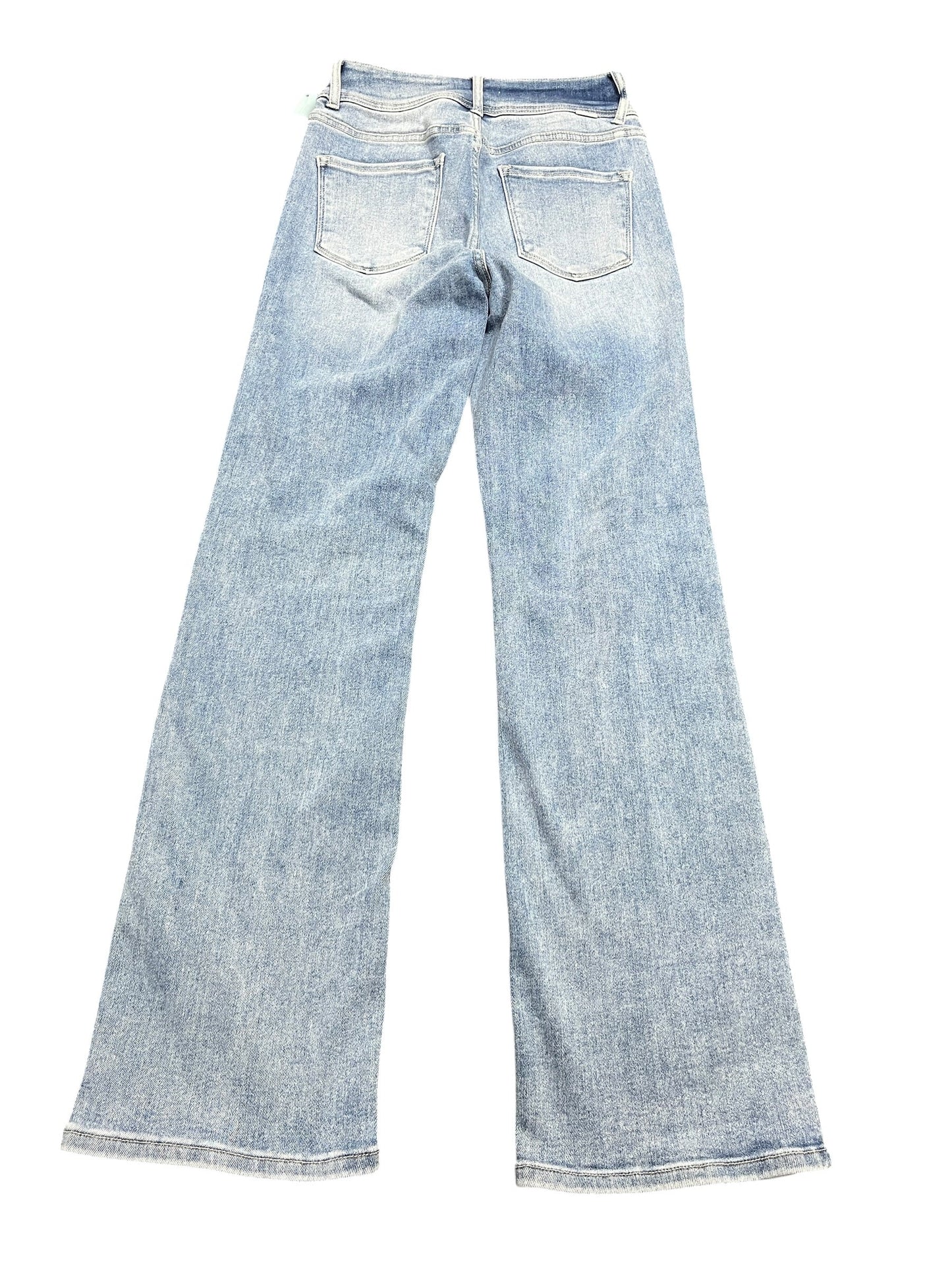 Jeans Boot Cut By Risen In Blue Denim, Size:4