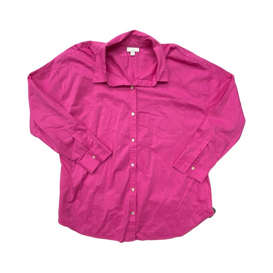 Top Ls By J. Jill In Pink, Size:Xl