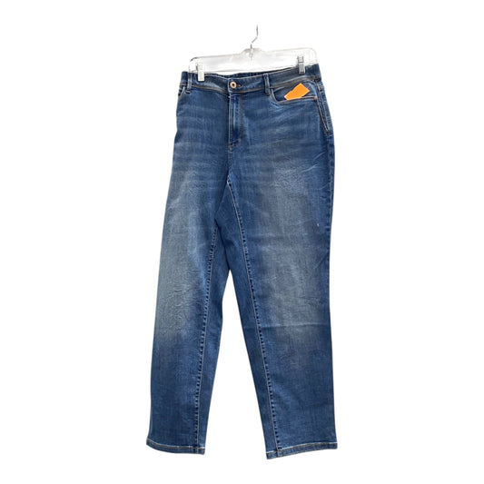 Jeans Cropped By J. Jill In Blue, Size:18
