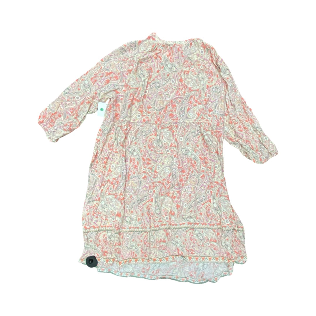 Dress Casual Midi By J. Jill In Multi, Size:2X